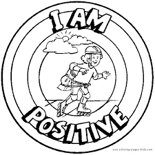 The set includes facts about parachutes, the statue of liberty, and more. I Am Positive Coloring Book Page Preschool Coloring Pages Social Studies Worksheets School Worksheets