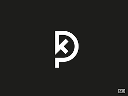 Parkour Pk Logo Design Monogram Lettermark In 2020 Monogram Logo Design Lettermark Logos Logo Design