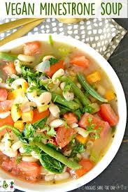 Vegan Minestrone Soup Gluten Free Recipe Vegan Minestrone Soup Vegan Soup Recipes Healthy Soup Recipes