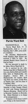 Obituary for Parvin Ward Bell