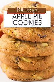 Apple Pie Cookies Recipe In 2020 Easy Cookie Recipes Comfort Food Desserts Apple Recipes