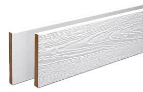 Miratec Trim Is Reversible With A Clear Cedar Wood Grain Texture On One Side And Smooth On The Other Wood Grain Texture Garage Exterior Composite Wood