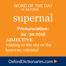 Supernal Definition Of Supernal In English From The Oxford Dictionary Weird Words Uncommon Words Unique Words Definitions