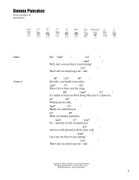 Banana Pancakes Sheet Music Jack Johnson Ukulele Chords Lyrics