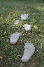 Footprints In The Garden Trittsteine Selbermachen Basteln Mit Kindern