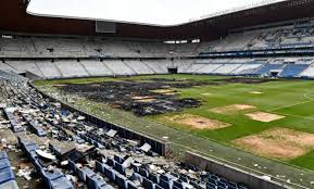 Hundreds of seats and the pitch damaged after promotion celebrations in La Coruña