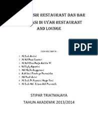 Restaurant guru allows you to discover great places to eat at near your location. Tugas Kasir Restaurant Dan Bar