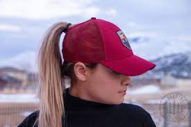 Pin On Ponytail Or Messy Bun Hats For Women