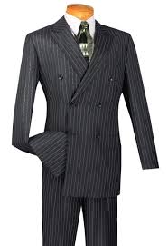 But simply speaking, fancy strips or check may not be required if you. Rockefeller Collection Double Breasted Stripe Suit Charcoal Regular Fit 2 Piece Men S Fashion