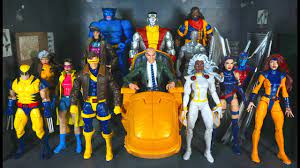 Storm, jean grey (no phoenix) colossus, archangel, iceman, and bishop blue team: Action Figure Team Ups Quick Guide For Building Your Marvel Legends X Men Blue Gold Team Ep 01 Youtube