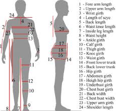 Our unique measurement app takes 16 measurements across your whole body to ensure that every piece of clothing is a perfect fit. Some Of The Major Body Measurement Landmarks Download Scientific Diagram