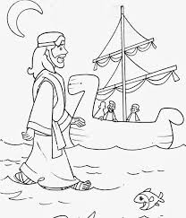 Download this adorable dog printable to delight your child. Pin By Barb Meggitt On Cerkovnye Podelki Jesus Walk On Water Jesus Coloring Pages Peter Walks On Water