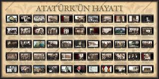 Selanik askerî rüştiyesini, manastır askerî i̇dadisini ve harbiyeyi bitirdi. Ataturk Un Hayati Okul Posteri Okulposterleri Com