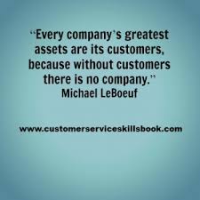 Customer Service Quote Michael Leboeuf