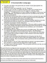 Ten Warning Signs You May Be In Danger Of Having An Emotional Affair Emotional Affair Emotional Cheating Quotes Emotional Infidelity