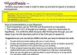 Get hypothesis examples that can be used in the scientific method and to design experiments. Writing A Hypothesis For Research Paper