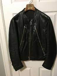 Maison Martin Margiela Original Men S Black Calfskin Leather 5 Zip Jacket Eu 50 Zip Jackets Jackets Calf Skin