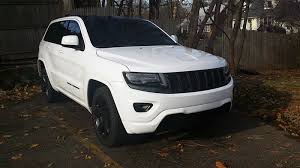 Black And White Jeep Grand Cherokee Luxman S 2015 White Gc Altitude Build Thread Page 4 Jeep Garage Jeep Forum Jeep Garage White Jeep Jeep