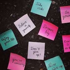Post These Tiny Notes For Immense Inspiration Sticky Notes Quotes Motivational Notes Notes For Friends