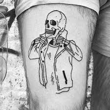 Check spelling or type a new query. Cool Guy Skeleton Tattoo On The Right Thigh Skeleton Hand Tattoo Cowboy Tattoos Skeleton Tattoos