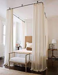 Diy Canopy Bed With Curtain Rods Lovely Makeshift Canopy Homemade Canopy Bed Frame Canopy Bed Curtains Canopy Bed Frame Canopy Bed Diy