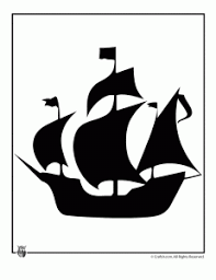 Fall Thanksgiving Templates Ship Silhouette Thanksgiving Templates Pirate Ship
