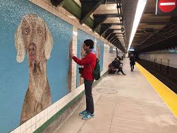 This Subway Station In Nyc Installs Stunning Mosaics Of Canine After Renovation In 2020 Mosaic Murals Mosaic Subway
