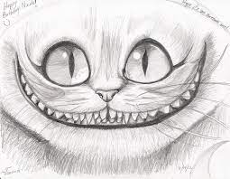 We took inspiration from the crazy and surreal cheshire cat watercolor, cheshire cat, alice in wonderland, through. Cheshire Cat B Day Present By Josabella On Deviantart Cheshire Cat Drawing Cat Tattoo Alice In Wonderland Drawings