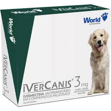 IVERCANIS 3MG - 1 BLISTER COM COMPRIMIDOS
