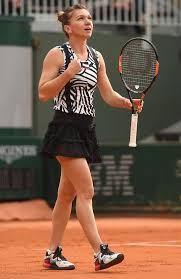 Home sports stars female sports stars simona halep height, weight, age, body statistics. Simona Halep French Open Zebra Outfit Turns Heads