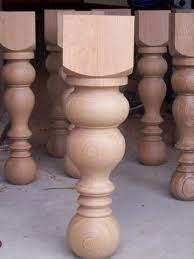 Even the most basic shapes require painstaking attention to detail. Timber Table Legs Wooden Dining Tapas Bar Leg Custom Turned Legs