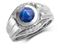 Stared Sapphire Modern Round Diamond Ring For Men Offrez vous une chevalière homme personnalisé avec une chevalière en or à vos initiales. stared sapphire modern round diamond ring for men