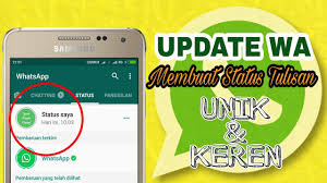 New Whatsapp Features Making Cool And Unique Writing Status Youtube