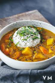 Japanese curry (カレー, karē) is commonly served in three main forms: Vegan Japanese Curry Vegan Miam