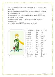 The Little Prince Worksheet Free Esl Printable Worksheets Made By Teachers The Little Prince Writing Skills Teaching Jobs