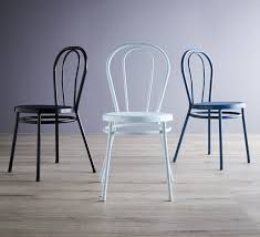 It celebrates their signature style, thanks to its subtly moulded pedestal frame and simple, round surface top. Province Dining Chair In Black Fantastic Furniture