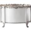 Whether galvanised steel or corten planters, the metallic. 1
