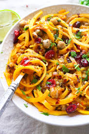 Butternut Squash Noodles Bowl Vegan Pinch Me Good Recipe Butternut Squash Noodle Squash Noodles Butternut Squash