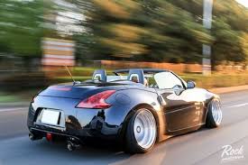 dumped convertible nissan 370z z34 stancenation form function nissan 350z convertible nissan 350z nissan 370z convertible