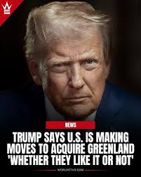 According to reports, Trump told oil executives Friday that Russia and  China won't move on Venezuela or Greenland under his watch. “We are going  to do something on Greenland, whether they like