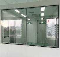 Custom Dust Free Toughened Glass Window Inlined With SS304 ...