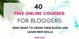 Did I Mention Online Courses Are An Absolute Gold These Free Online Courses For Bloggers Cover Online Education Free Online Courses Business Management Degree