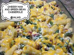 Leftover Ham Recipe Cheesy Ham And Green Bean Casserole Mom Knows It All From Val S Kitchen Leftovers Recipes Ham And Green Beans Leftover Ham Recipes