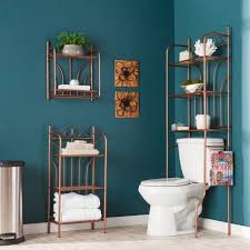 The plastic pieces that helps to connect the top to the bottom would probably make the structure stronger if they were metal in my. 11 Best Over The Toilet Storage Ideas 2021 Hgtv