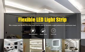 However, this all depends on the right lighting. Le 12v Led Strip Light Flexible Smd 2835 16 4ft Tape Light For Home Kitchen Party Christmas And More Non Waterproof Daylight White No Power Adapter Amazon Sg Diy Tools