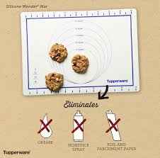 Silicone Wonder Mat Line Cookie Sheets And Baking Pans To Eliminate The Need For Grease Nonstick Spray Tupperware Recipes Tupperware Consultant Tupperware