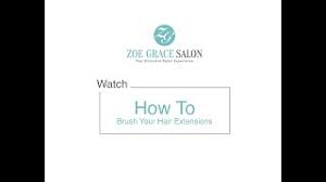 We want to thank you for your patience and loyalty and, to those of you that could not wait. How To Properly Brush Your Sew In Hand Tied Weft Hair Extensions Youtube