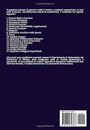 Tracce prese dai compiti di esame svolti tracce prese dai compiti di esame svolti durante gli ultimi anni, con particolare riferimento agli esercizi del prof.scalzo. Esercizi Svolti Di Analisi Matematica E Geometria 1 E 2 Amazon De Catino Giovanni Punzo Fabio Fremdsprachige Bucher