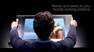 While the cintiq 24hd stand from wacom has some very nice positions, is not suitable for all artists need, and it is definitely not as much comfortable as ergotron. Wacom Dth 2400 K0 C Cintiq 24 Hd Pen And Touch Interactive Pen Display Umart Com Au