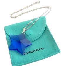Pre Owned Tiffany Co Large Blue Star Necklace 395 Liked On Polyvore Featuring Jewelry Neck Tiffany And Co Jewelry Tiffany And Co Necklace Tiffany Co